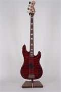 	Spector USA  Coda 4P DLX   Red Stain Gloss 4-String Bass Guitar  